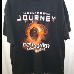 Journey 2011 The Eclipse Tour Concert  T-Shirt XL